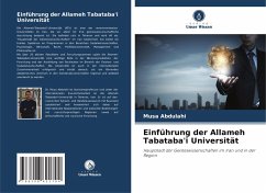 Cover Einführung der Allameh Tabataba'i Universität