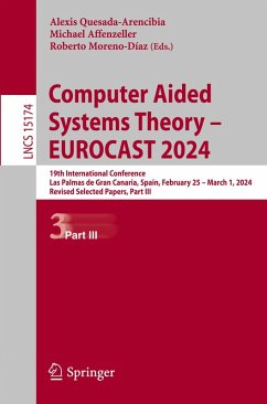 Cover Computer Aided Systems Theory - EUROCAST 2024