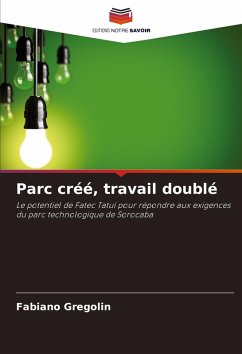 Cover Parc créé, travail doublé