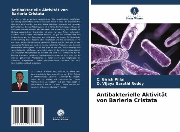 Antibakterielle Aktivität von Barleria Cristata Antibakterielle Aktivität von Barleria Cristata