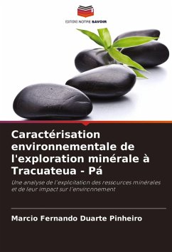 Cover Caractérisation environnementale de l'exploration minérale à Tracuateua - Pá