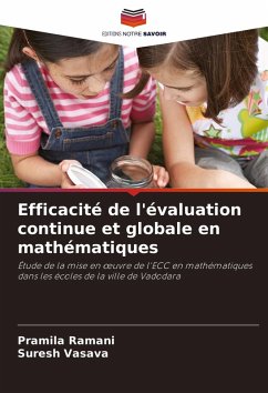 Cover Efficacité de l'évaluation continue et globale en mathématiques
