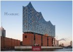 Hamburg Kalender 2026 - Wandkalender   Fotokalender Deutschland 50x35cm   mit stimmungsvollen Motiven von Hafen, Elbe, Speicherstadt und hanseatischem Flair