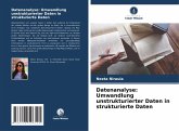 Datenanalyse: Umwandlung unstrukturierter Daten in strukturierte Daten Datenanalyse: Umwandlung unstrukturierter Daten in strukturierte Daten