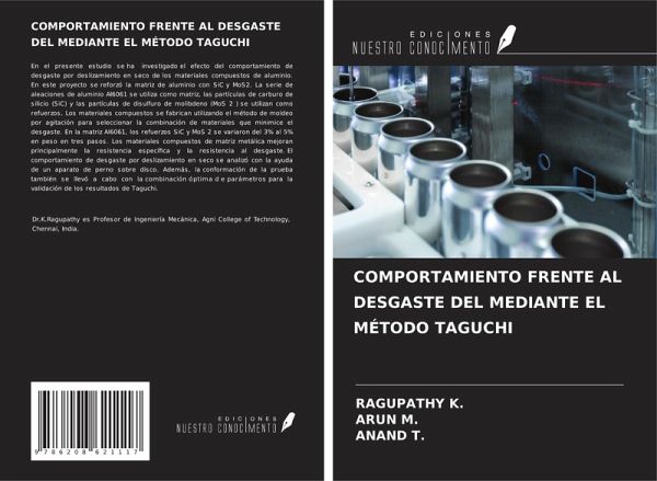 COMPORTAMIENTO FRENTE AL DESGASTE DEL MEDIANTE EL MÉTODO TAGUCHI