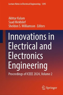 Cover Innovations in Electrical and Electronics Engineering (eBook, PDF)