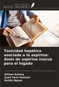 Cover Toxicidad hepática asociada a la aspirina: dosis de aspirina inocua para el hígado