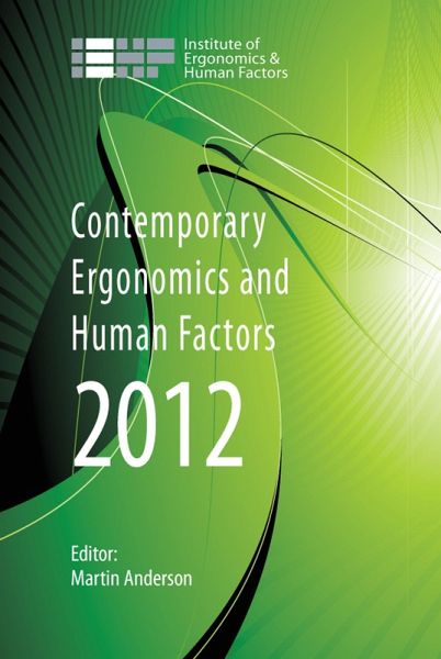 Contemporary Ergonomics and Human Factors 2012 (eBook, ePUB)