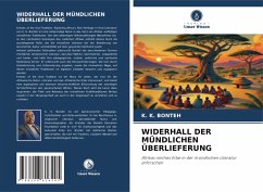 Cover WIDERHALL DER MÜNDLICHEN ÜBERLIEFERUNG