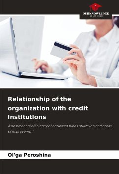 Cover Relationship of the organization with credit institutions