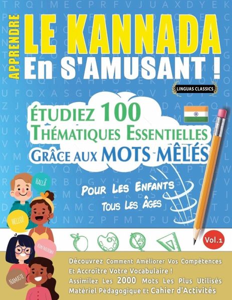 APPRENDRE LE KANNADA EN S'AMUSANT - POUR LES ENFANTS