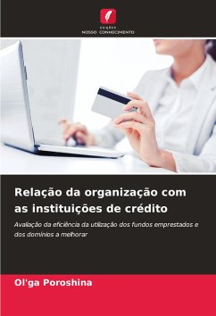 Cover Relação da organização com as instituições de crédito