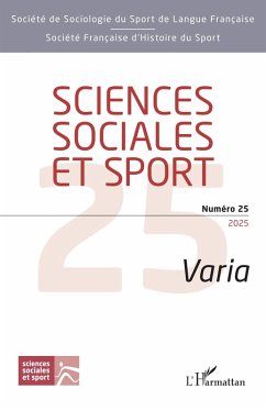 Cover Sciences sociales et sport Numéro 25