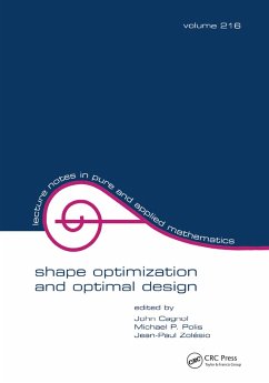 Shape Optimization And Optimal Design (eBook, ePUB)