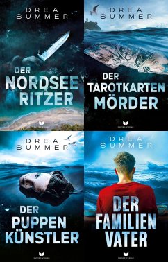 Cover Teufel-Graf-Krimi-Sammelband: Der Nordseeritzer, Der Tarotkartenmörder, Der Puppenkünstler, Der Familienvater (eBook, ePUB)