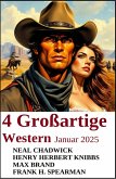 4 Großartige Western Januar 2025 (eBook, ePUB)