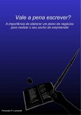 Vale A Pena Escrever? (eBook, PDF)