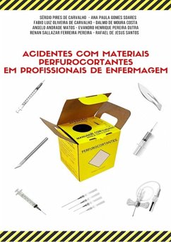 Cover Acidentes Com Materiais Perfurocortantes Em Profissionais De Enfermagem (eBook, PDF)