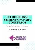 Lei De Drogas Comentada Para Concursos (eBook, PDF)