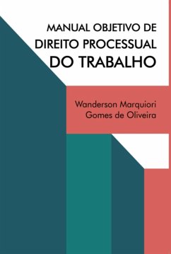 Cover Manual Objetivo De Direito Processual Do Trabalho (eBook, PDF)