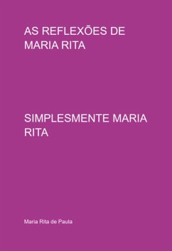 Cover As Reflexões De Maria Rita (eBook, PDF)