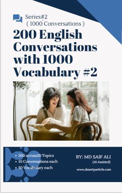 Cover 200 English Conversations with 1000 Vocabulary (1000 English Conversations on 100 topics, #2) (eBook, ePUB)