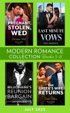Modern Romance July 2025 Books 5-8 (eBook, ePUB) Modern Romance July 2025 Books 5-8 (eBook, ePUB)