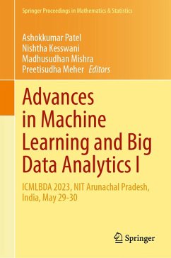 Advances in Machine Learning and Big Data Analytics I (eBook, PDF)