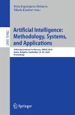 Artificial Intelligence: Methodology, Systems, and Applications (eBook, PDF)
