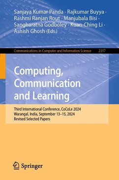 Cover Computing, Communication and Learning (eBook, PDF)