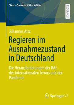 Cover Regieren im Ausnahmezustand in Deutschland (eBook, PDF)