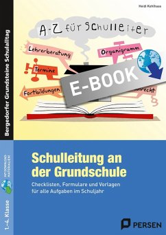 Cover Schulleitung an der Grundschule (eBook, PDF)