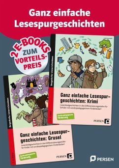 Cover Doppelband: Einfache Lesespurgeschichten - SoPäd (eBook, PDF)