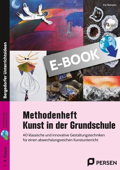 Cover Methodenheft Kunst in der Grundschule (eBook, PDF)
