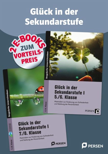 Doppelband: Glück in der Sekundarstufe (eBook, PDF) Doppelband: Glück in der Sekundarstufe (eBook, PDF)