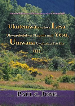 Ukutemwa kwa kwa Lesa Ukwasokololwa Ukupitila muli Yesu, Umwana Uwafyalwa Fye Eka (II) - Amasambilisho pa Mbilansuma ya kwa Yohane (II) (eBook, ePUB) - Jong, Paul C.