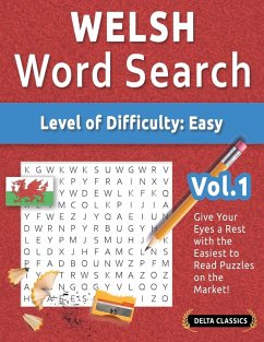 WELSH WORD SEARCH - LEVEL OF DIFFICULTY - Best Activity Books