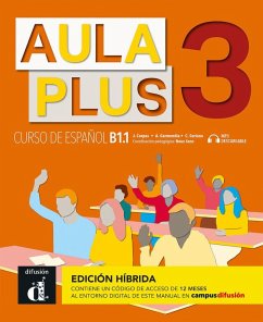 Cover Aula Plus 3 - B1.1 Edicion hibrida - Libro del alumno + MP3 descargable