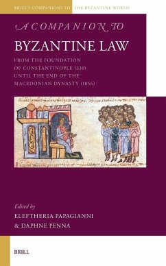 Cover A Companion to Byzantine Law