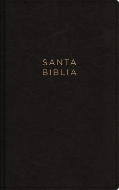 Cover Nbla, Santa Biblia, Ultrafina, Letra Grande, Leathersoft, Negro, Palabras de Jesús En Rojo, Con Cierre