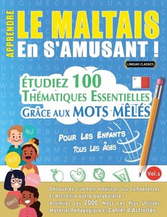 Cover APPRENDRE LE MALTAIS EN S'AMUSANT - POUR LES ENFANTS