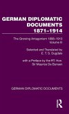 German Diplomatic Documents 1871-1914 Volume 3