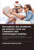 Perception des étudiants de premier cycle sur l'adoption des technologies mobiles