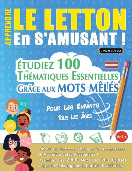 APPRENDRE LE LETTON EN S'AMUSANT - POUR LES ENFANTS