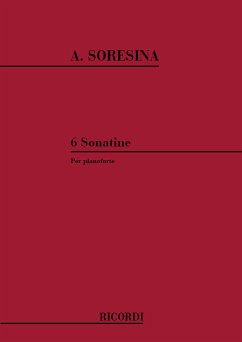 Cover A. Soresina 6 Sonatine Pianoforte