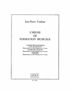 Cover COULEAU HEURE DE FORMATION MUSICALE ELEMENTAIRE 2/LIVRE DU MAITRE