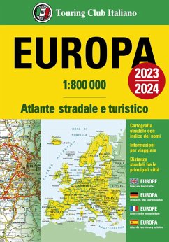 Cover Europa. Atlante stradale e turistico 1:800.000
