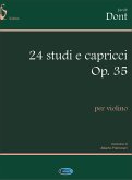 Jakob Dont, 24 Studi e Capricci Op35 Violin Buch