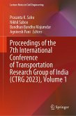 Proceedings of the 7th International Conference of Transportation Research Group of India (CTRG 2023), Volume 1 (eBook, PDF)