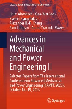 Advances in Mechanical and Power Engineering II (eBook, PDF)